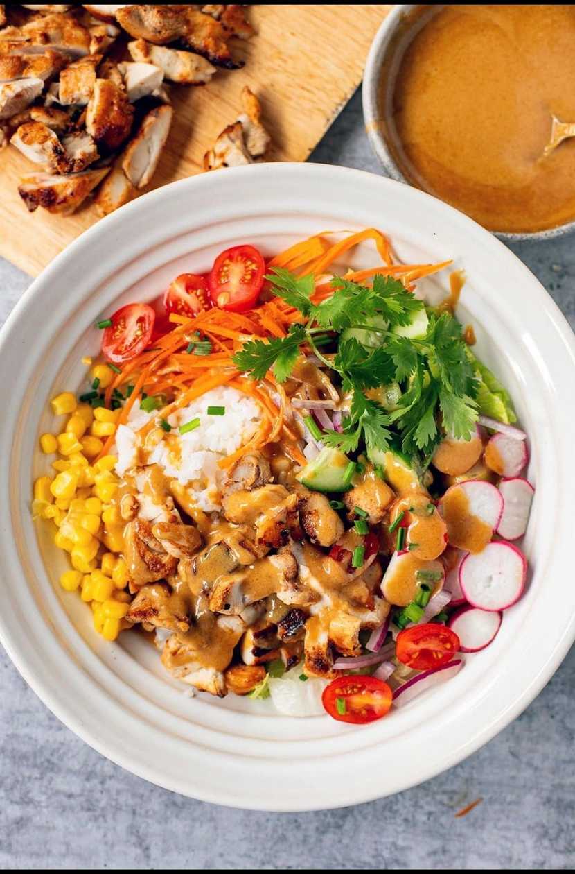 Chicken Bowl Healthy ( Gà nướng)