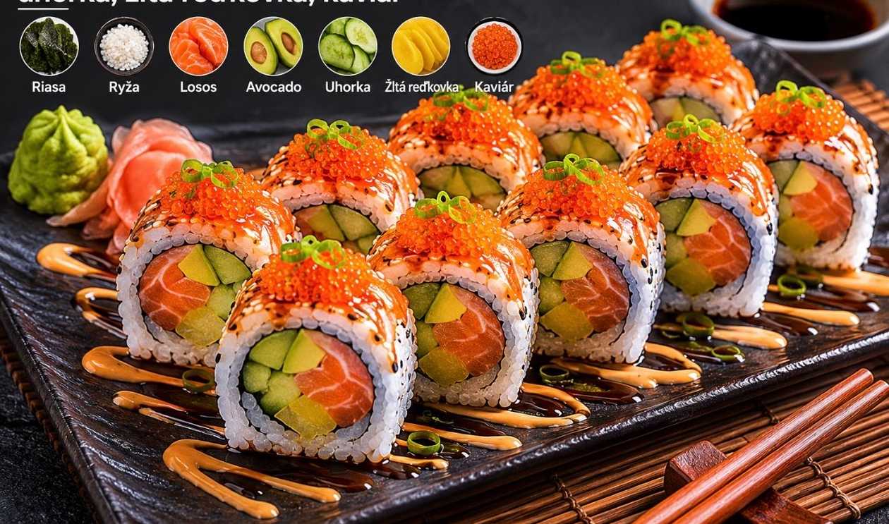 920. Fish Futo Maki Losos (12ks)