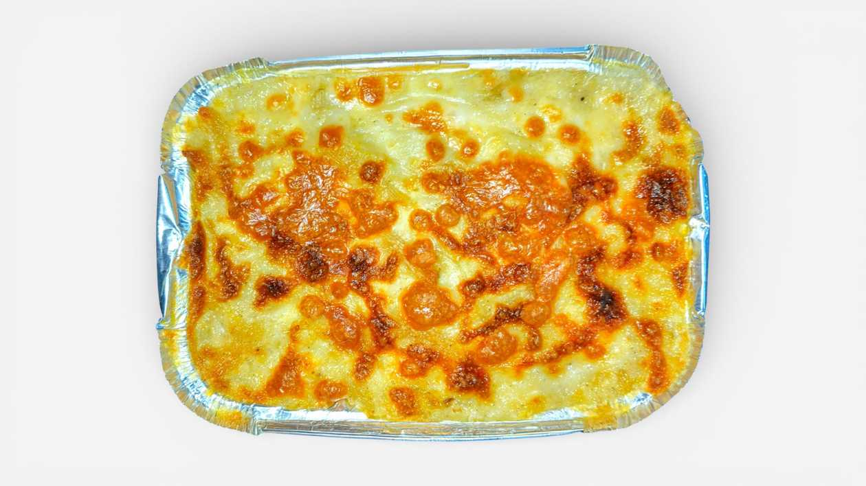 Bechamel with mozzarella