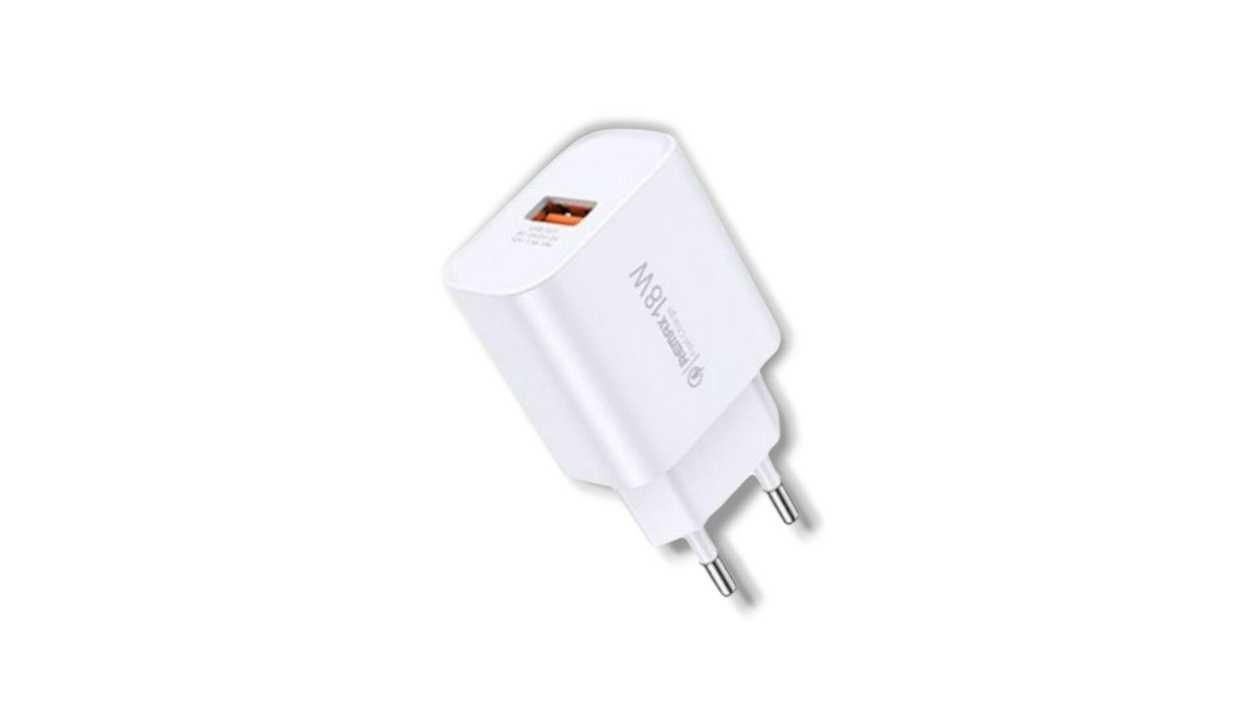 Remax RP U119, 18W USB Charger, White, 6954851213208