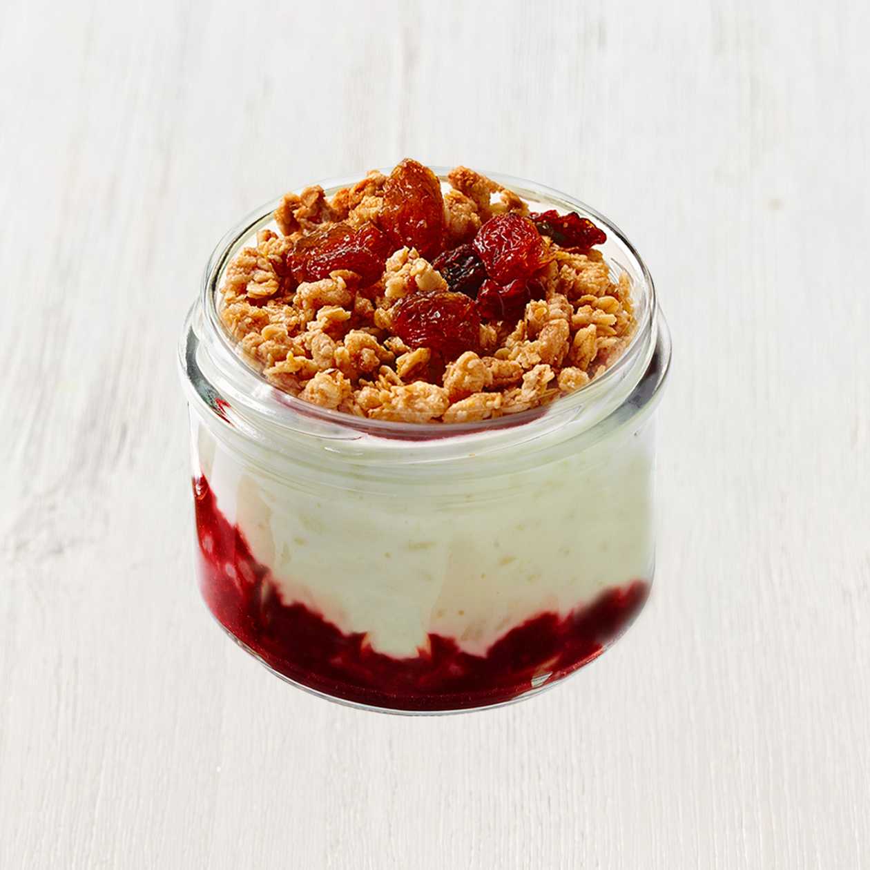 Yogurt bowl with forest fruits