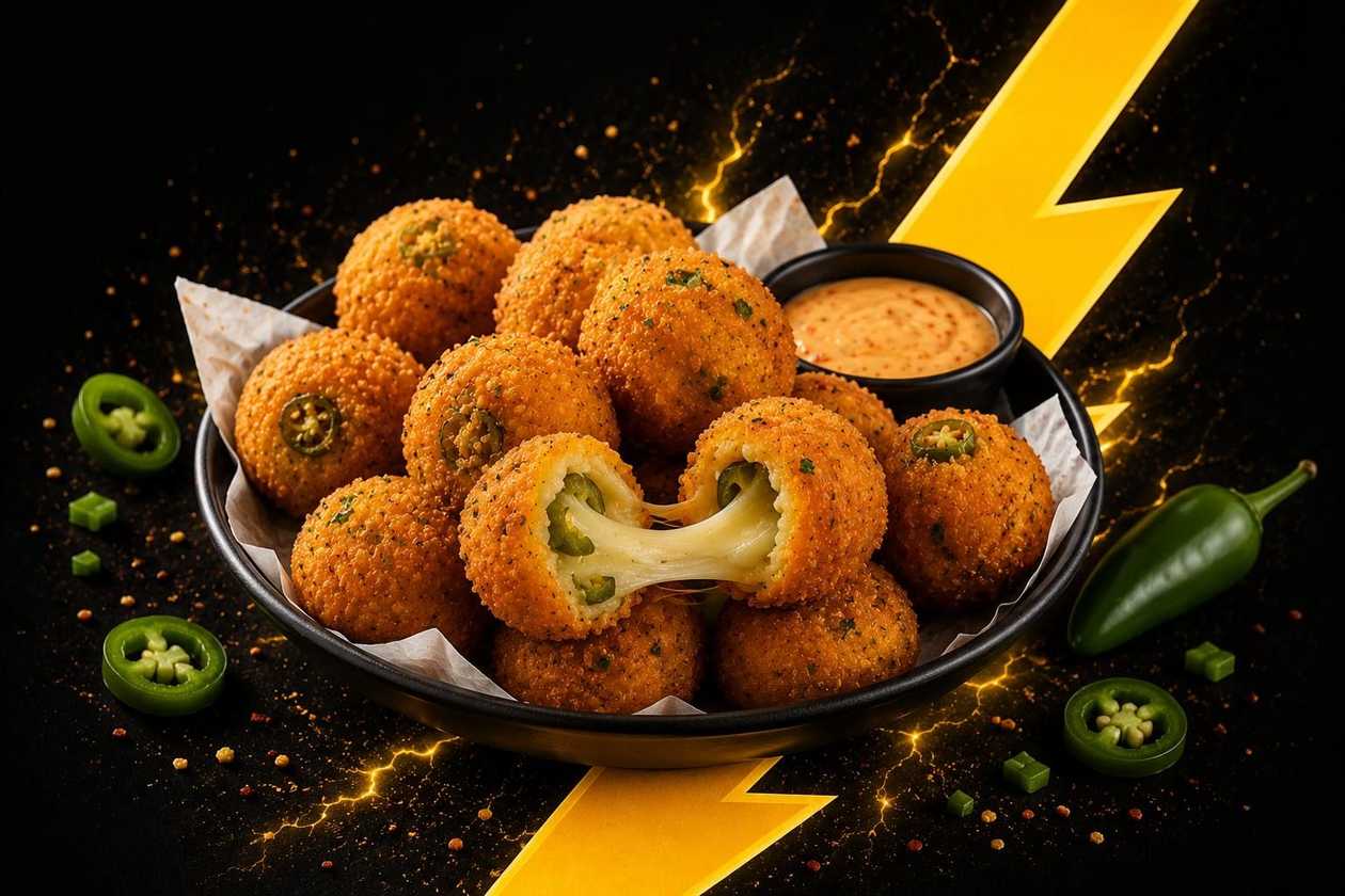 Jalapeño Sūrio Kamuoliukai