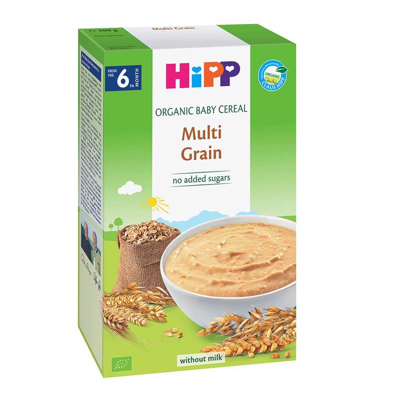 Cereale Hipp, Multicereale, de la 6 luni, 200 g