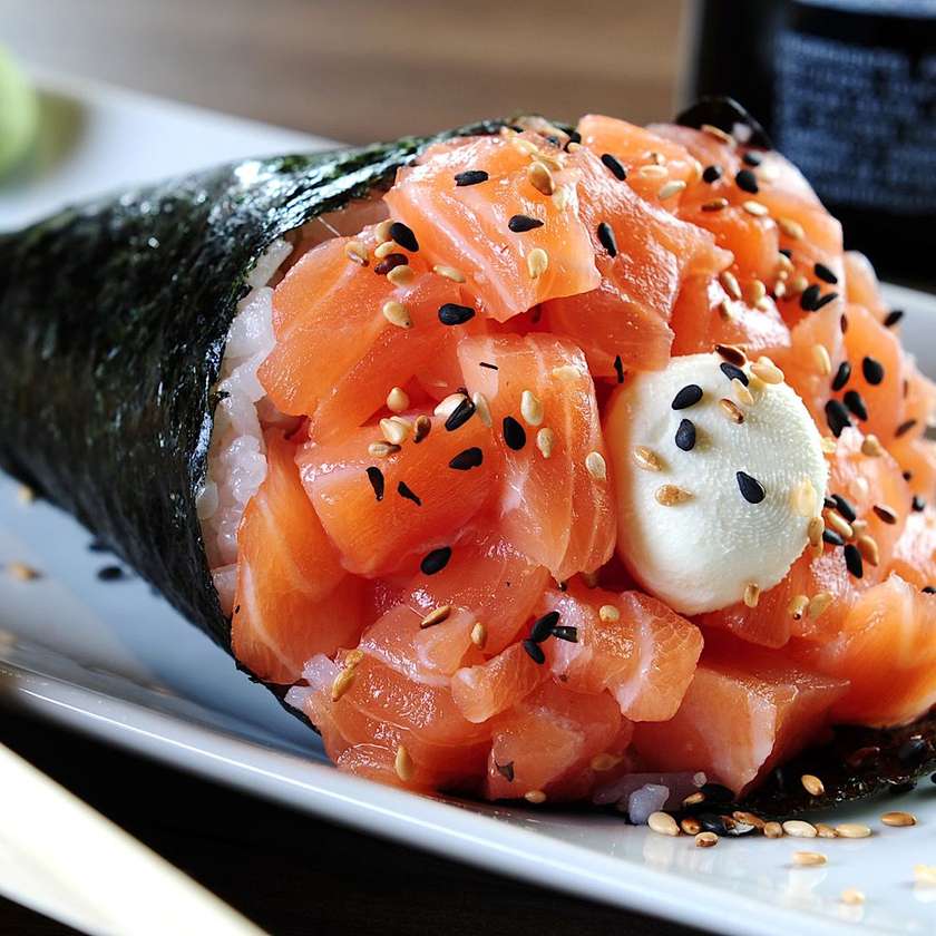 TEMAKI SALMÃO E PHILADELPHIA (1 un)