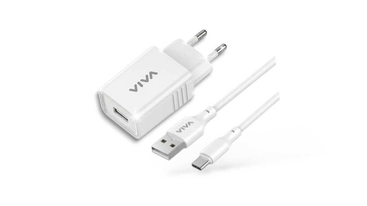 Viva QE33, USB Input Adapter with Cable (USB - Type C), White, 2025102811300