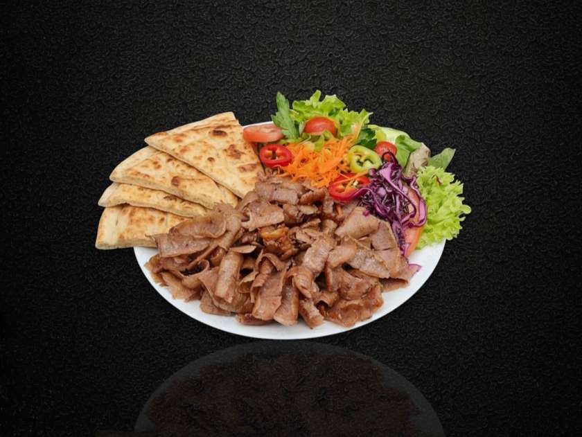 18. Talíř Kebab s Chlebem