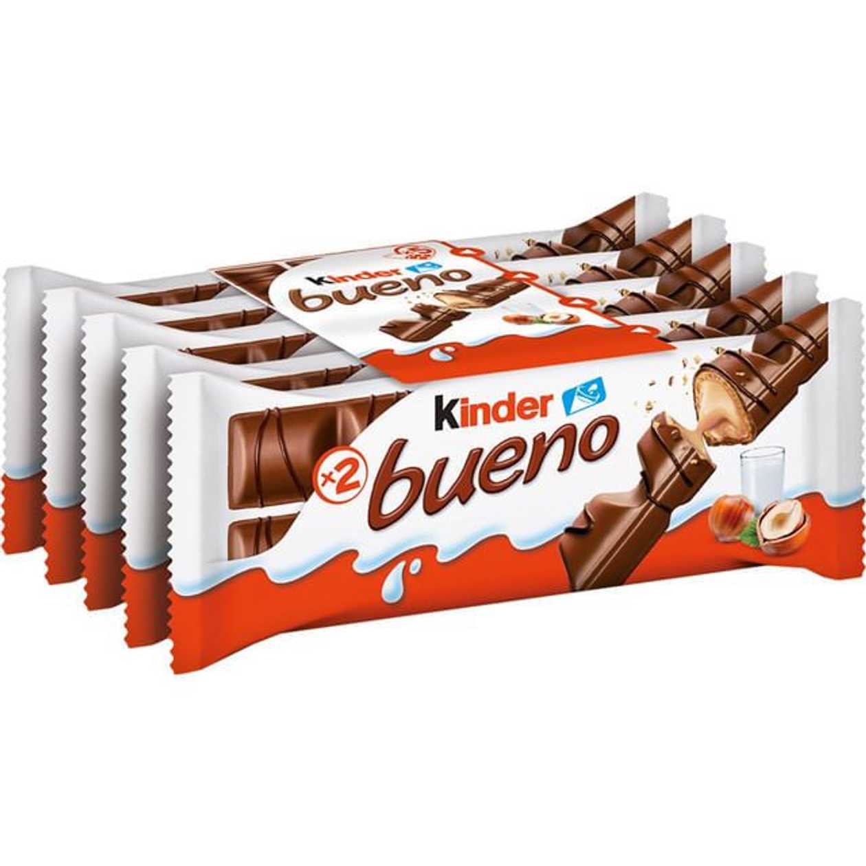 Batoane Kinder Bueno Ciocolata, 2 x 5, 215 g
