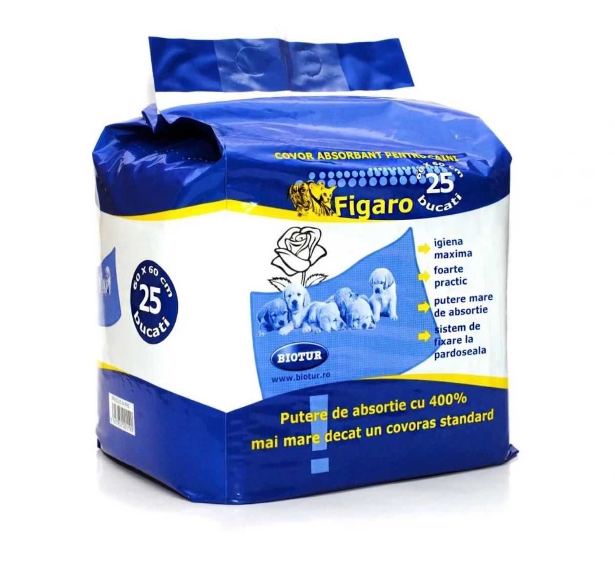 FIGARO Absorbent Dog Training Pads 60x60 (25-Pack)