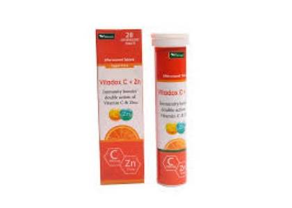 VITADOX VITAMIN + ZINC EFFERVECENT 1G