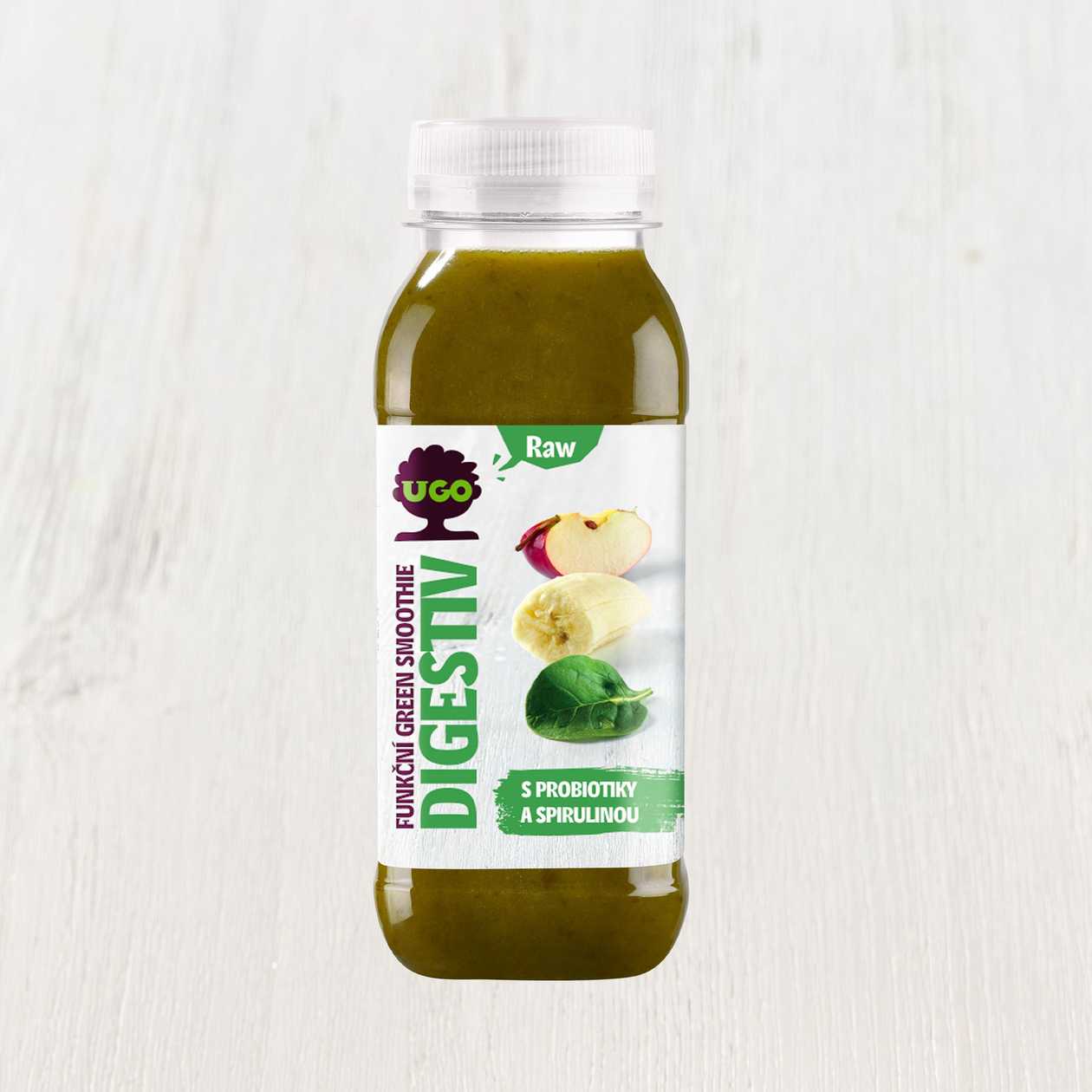 UGO Funkční smoothie DIGESTIV 250 ml