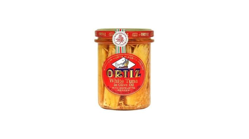 Ortiz White Tuna Fillet Espellete Sweet Pepper 220gr