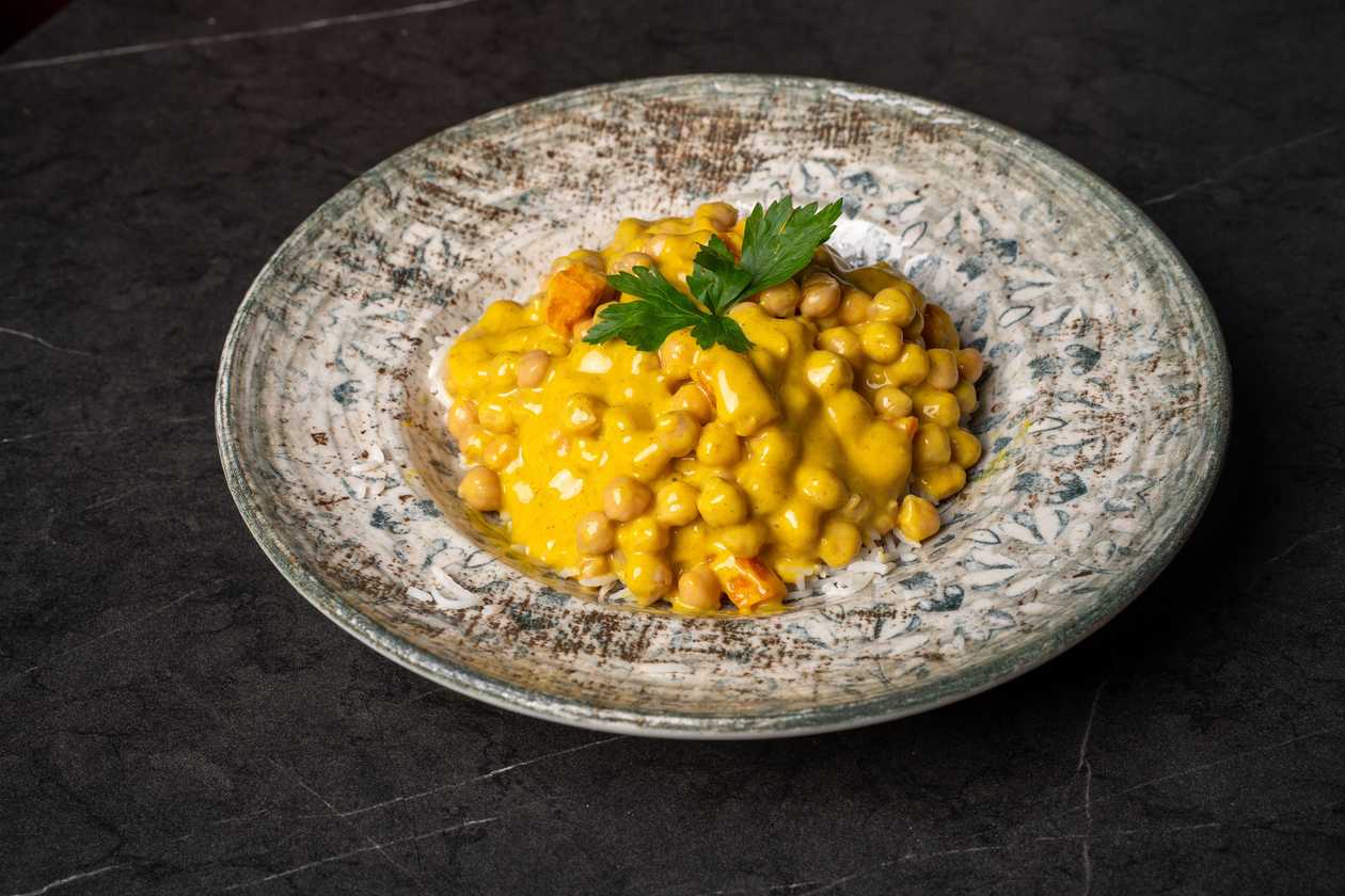 🥘🌱 Chickpeas & Vegetable Curry