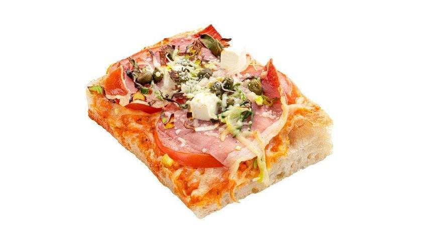 Focaccia with Cured Ham