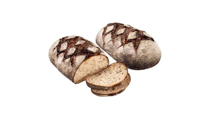 100% Spelt Flour Bread with Hemp Seeds (1/2 Loaf)