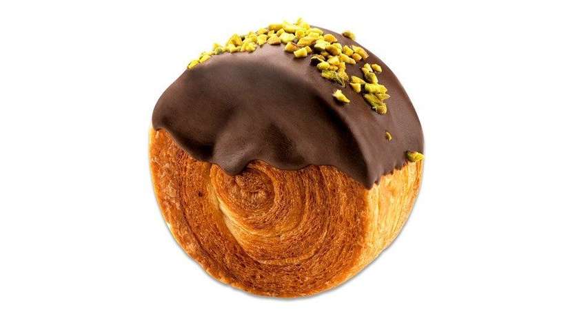 Supreme Croissant with Pistachio and Chocolate Cream