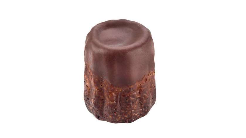 Canelé with Dark Chocolate