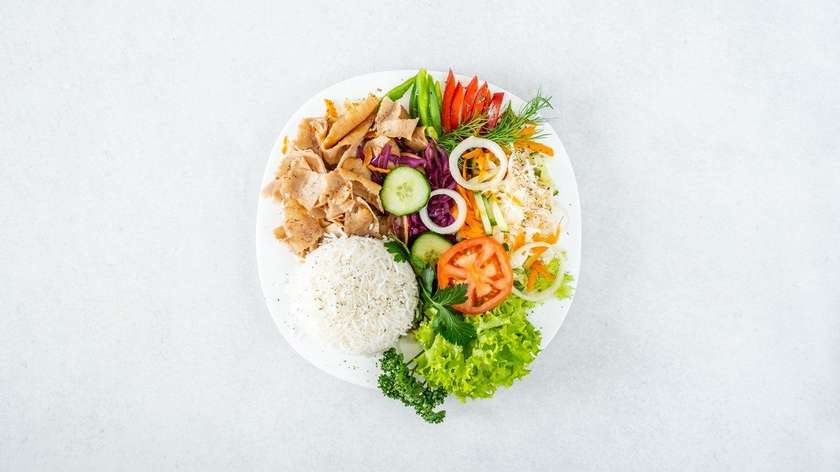 Platter With Rice