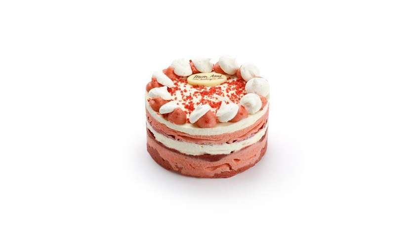 Strawberry Ice Cream Cake