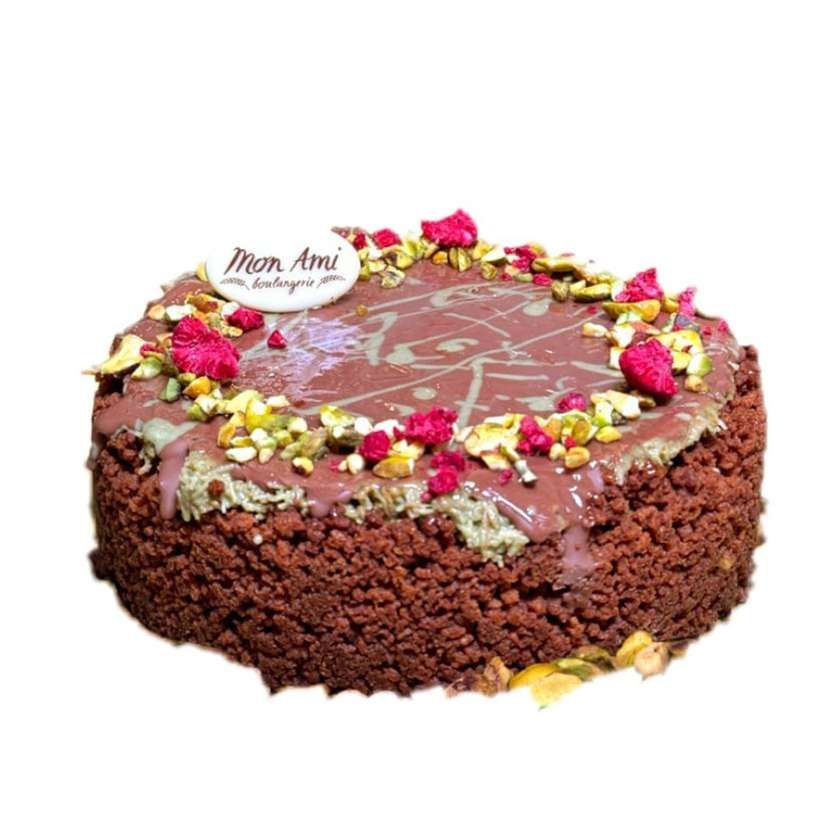 Cheesecake with Dubai Chocolate