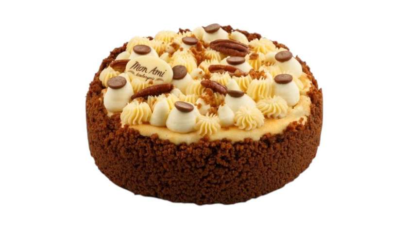 Creamy Cottage Cheese and Apple Caramel Cake