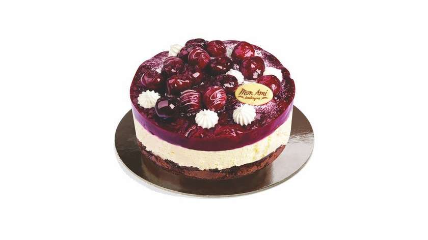 Cake Panel Cherry Quarter