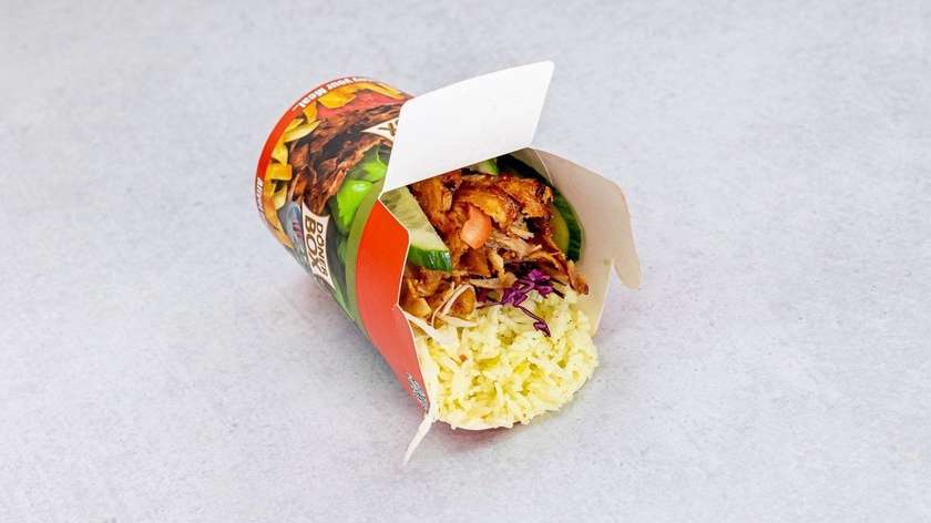 Kebab Box With Rice