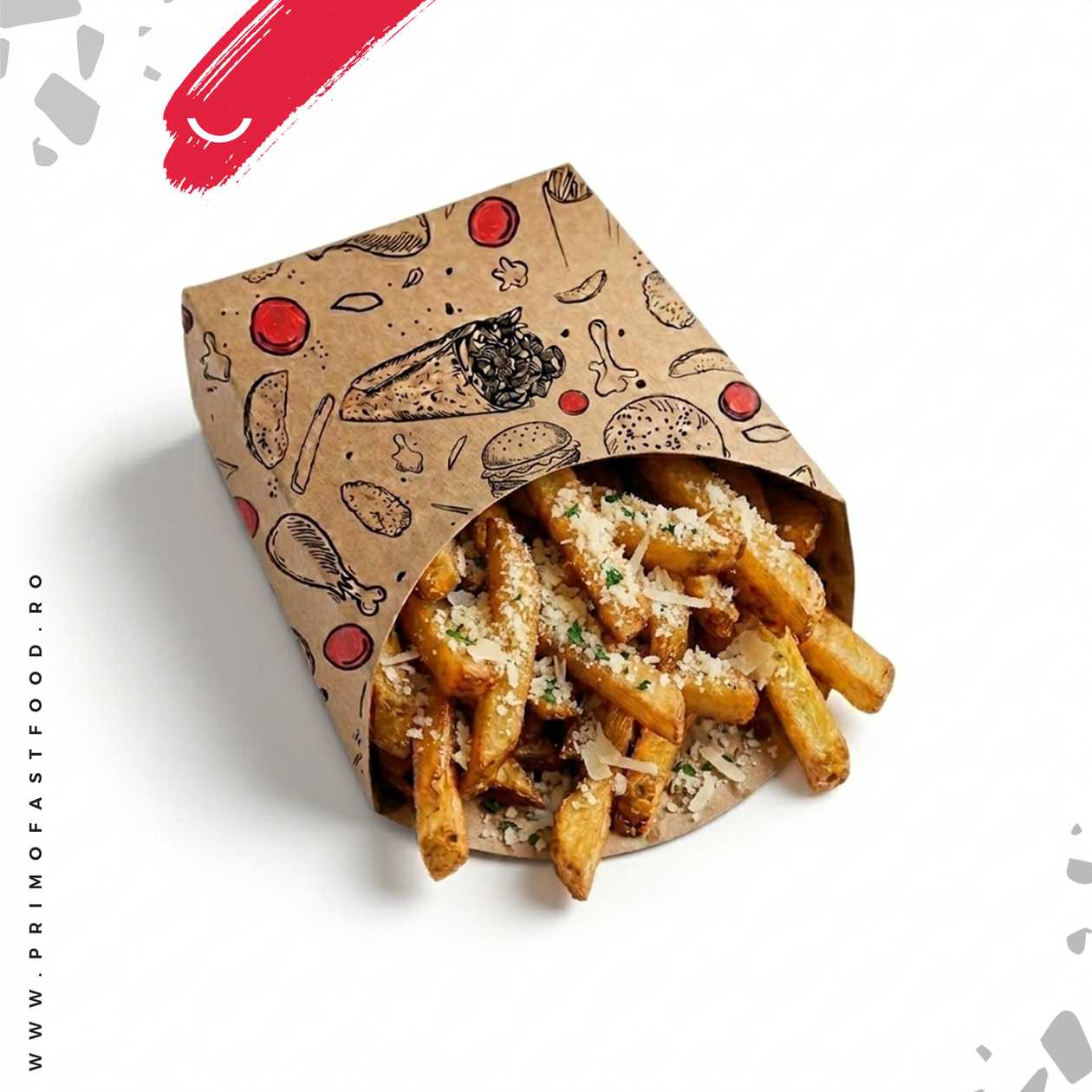 French Fries with Parmesan and Garlic