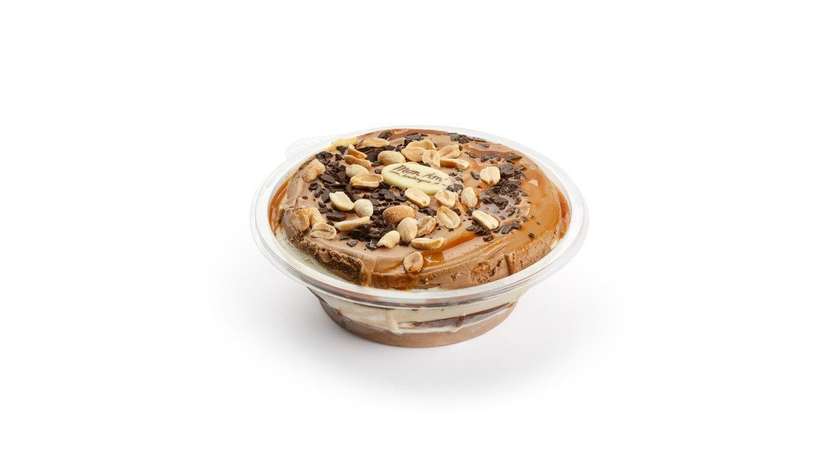 Chocolate Peanut Ice Cream Cake
