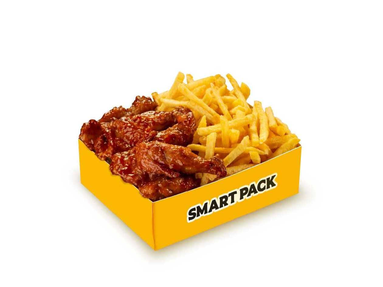 Smart Pack Costite Pui in sos BBQ & Cartofi