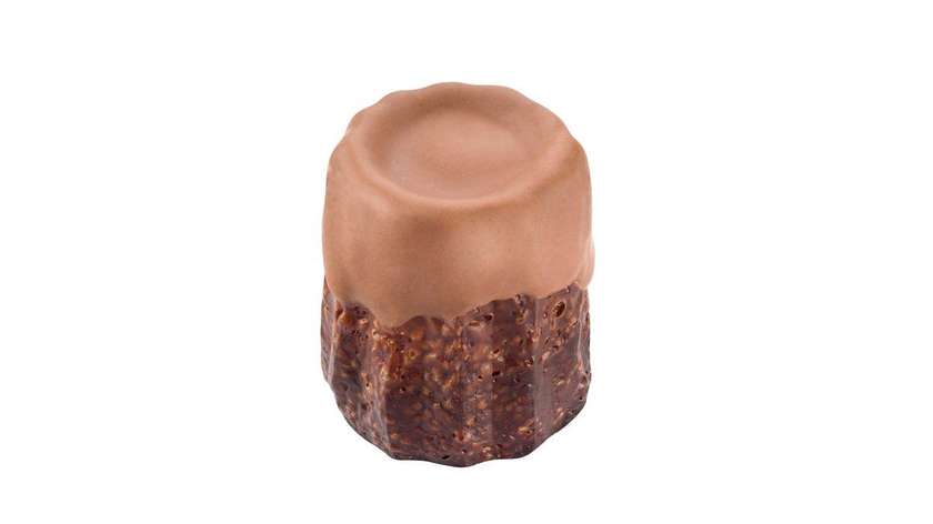Canelé with Cappuccino Chocolate