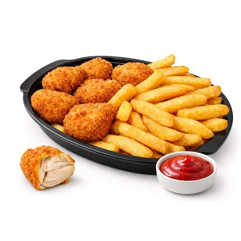 Spring Nuggets de Pui 6 Bucăți cu suc 250ml