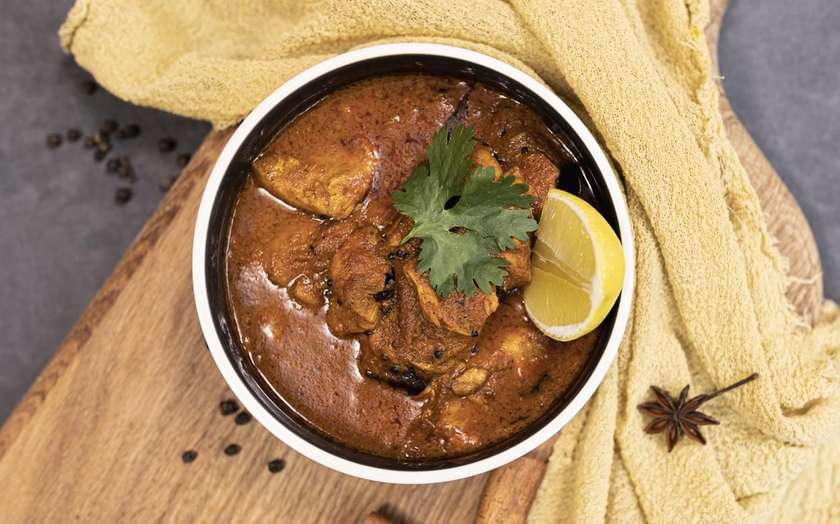 Masala fish curry