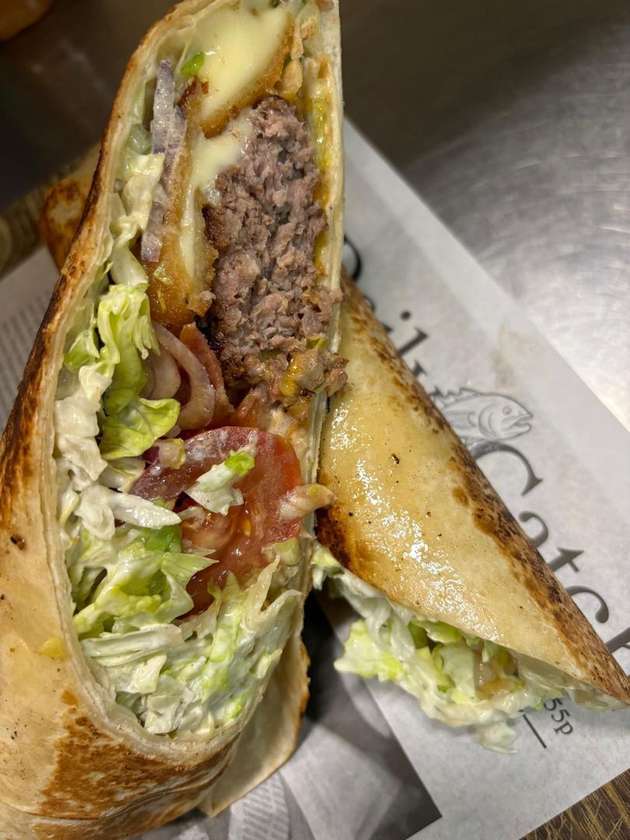 JUMBO Wrap Menu