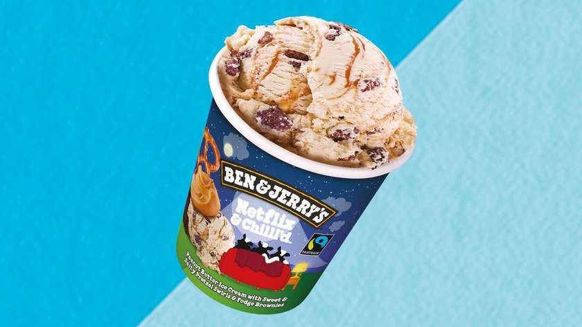 Ben & Jerry's Netflix & Chilll'd 465ml