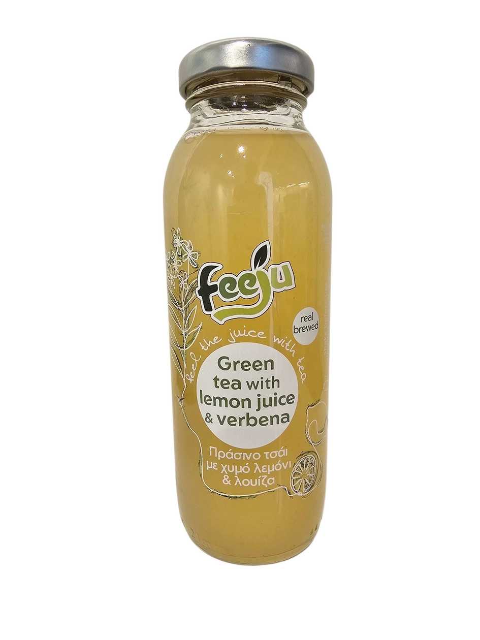 Green tea with lemon juice & verbena