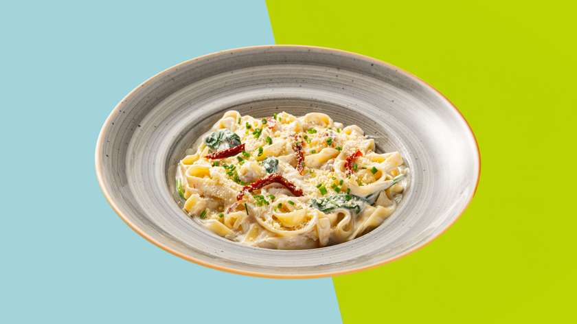 Makaronai su ricotta sūriu