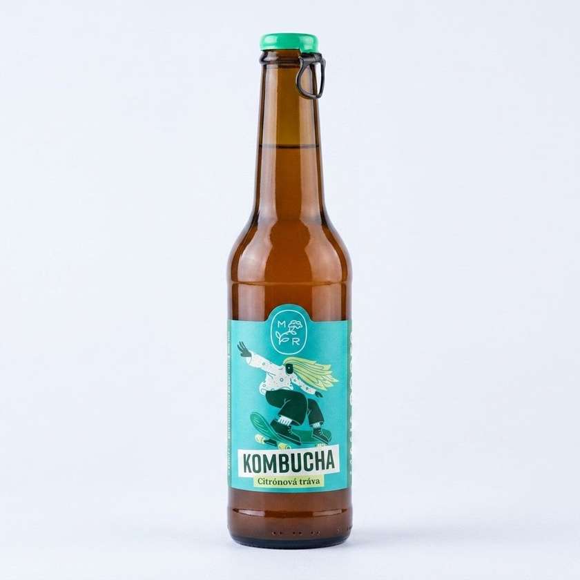 Kombucha citronová tráva