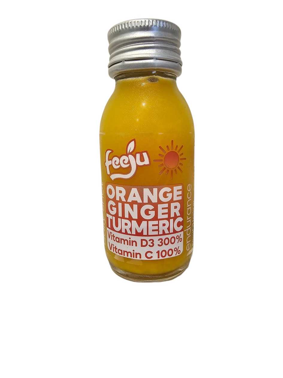 Shot orange ginger turmeric