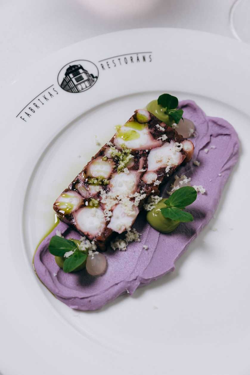 Octopus terrine