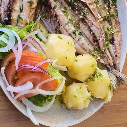 1 Dose Mista de Peixe Grelhado
