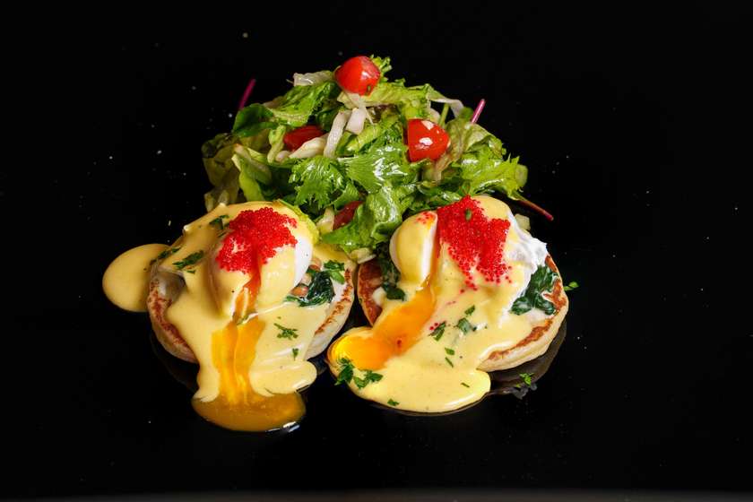 Egg Benedict With Caviar