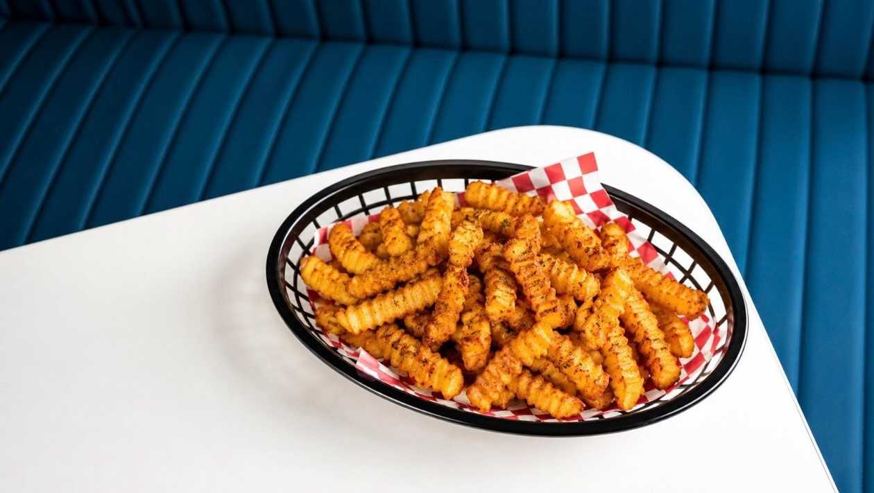 Crinkle fries (banguotos bulvytės)