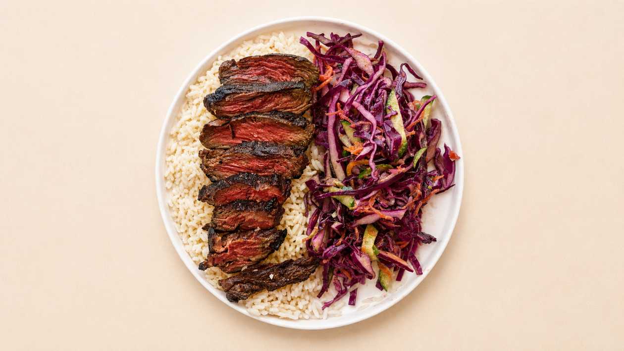 Grass Fed Steak Meal