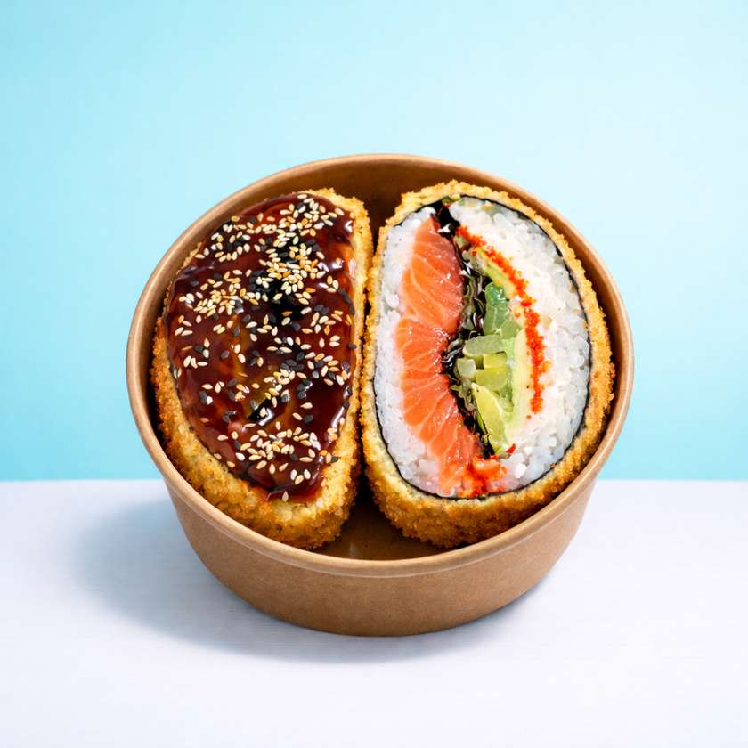 Sushi Burger z Łososiem
