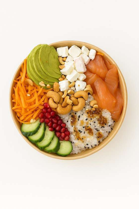 Power salmon bowl