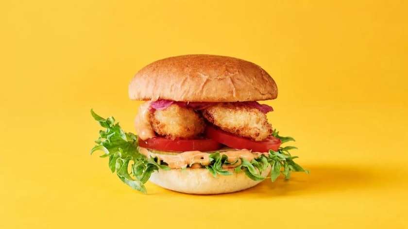 HANDMADE CRISPY BURGER 🍤 🦐