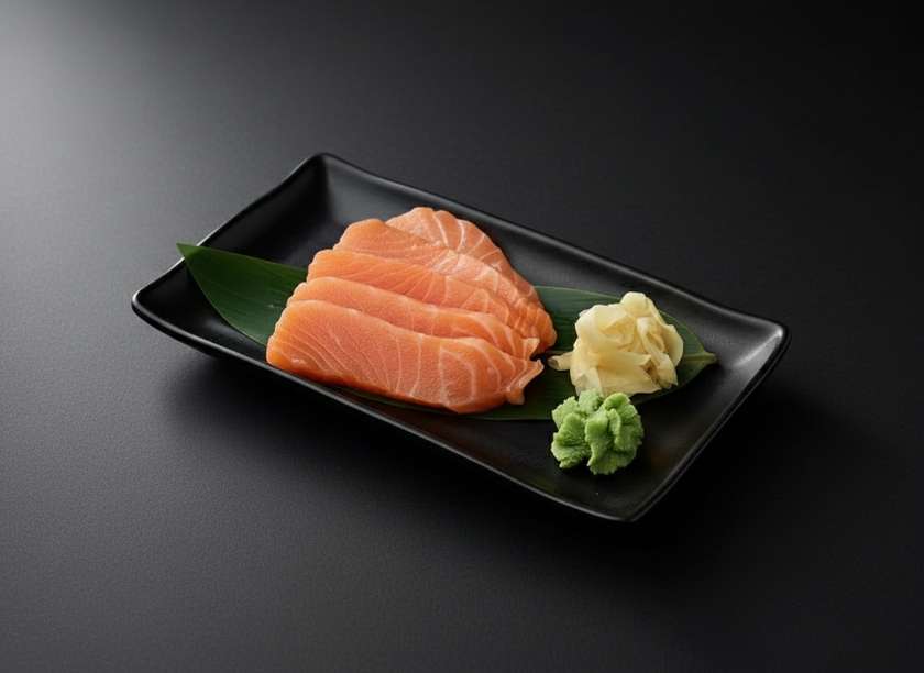Sashimi z łososia