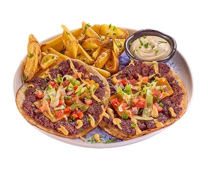 BLACK ANGUS TACOS