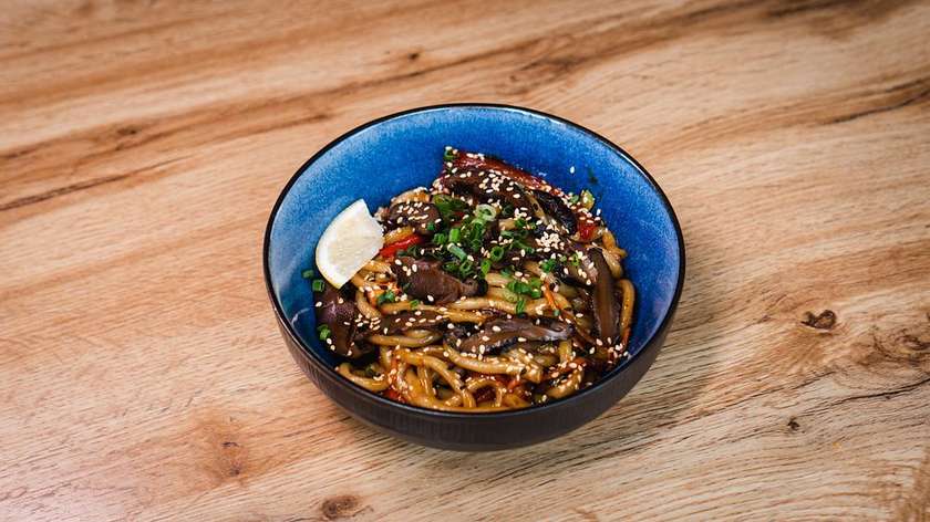 Makaron udon Vege z Shitake