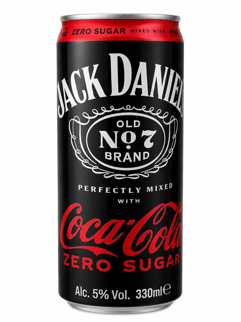 Jack Daniel’s Coca-Cola Zero Sugar 5% Vol